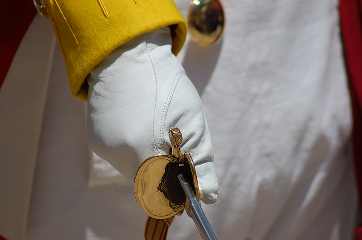 fist, handle, glove, nineteenth, sword, white