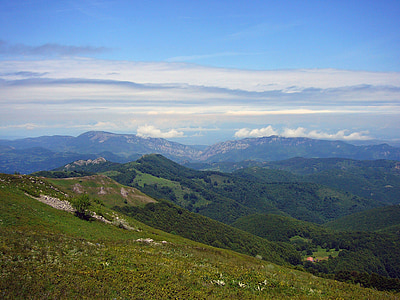 gorski greben, krajine, Srbija, gorskih, narave, pogled, gozd