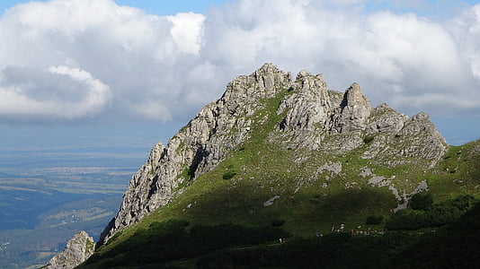 Tatrai, kalnai, viršų, Aukštuosiuose Tatruose, kraštovaizdžio, Lenkija, Gamta