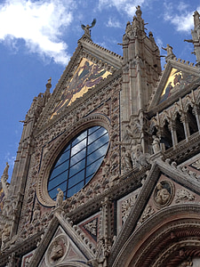 Katedrala, Crkva, religija, srednjovjekovni, talijanski, katolički, Italija