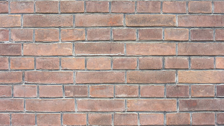 brick, wall, red, masonry, hauswand, regularly, texture
