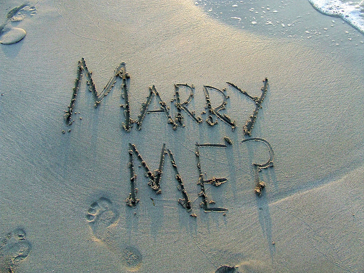 Ожени се за мен, предложението за брак, въпрос, предложението, брак, сватба, Любов
