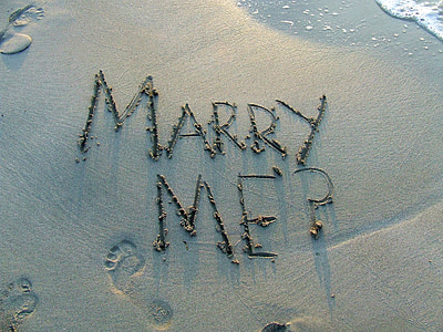 Trouw met me, huwelijksaanzoek, vraag, voorstel, huwelijk, bruiloft, liefde