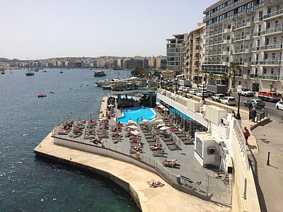 Malta, Europa, pe litoral, Bay, Marea Mediterană, turism, celebru
