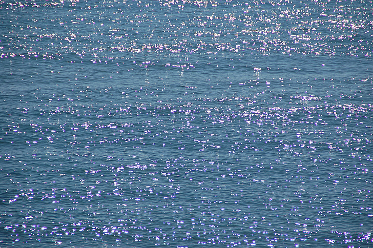vesi, Reflections, Sea, sininen