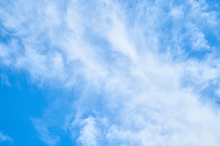 Cloud, modrá, Príroda, oblaky, biela, zloženie, priestor