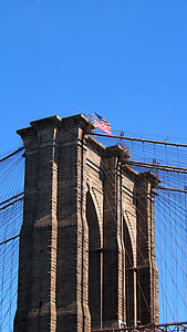 Brooklyn bridge, New york, Steder af interesse, vartegn, attraktion, New york city