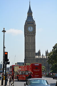Londýn, big ben, věž, Anglie, Velká Británie, Spojené království, Street scéna