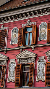Eslovênia, edifício, casa, cidade, arquitetura