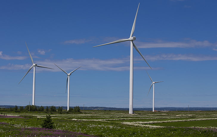 Wind, windenergie, nieuwe energieën, energie, elektrische energie, hemel, pyloon