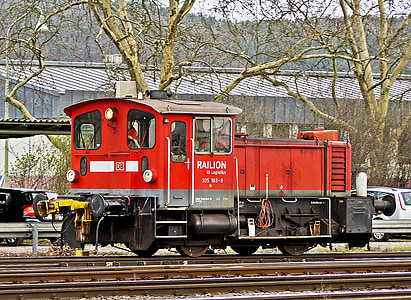 mažas lokomotyvu kūrenamam šildomų, köf3, DB, Deutsche bahn, perjungiklis, br 335, br335