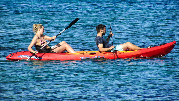 kano kayak, sport, watersport, activiteit, avontuur, vakantie, kajak
