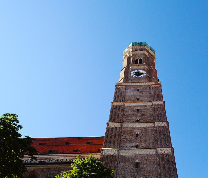 Iglesia de nuestra Señora, Baviera, capital del estado, Munich, Torre, arquitectura, Italia