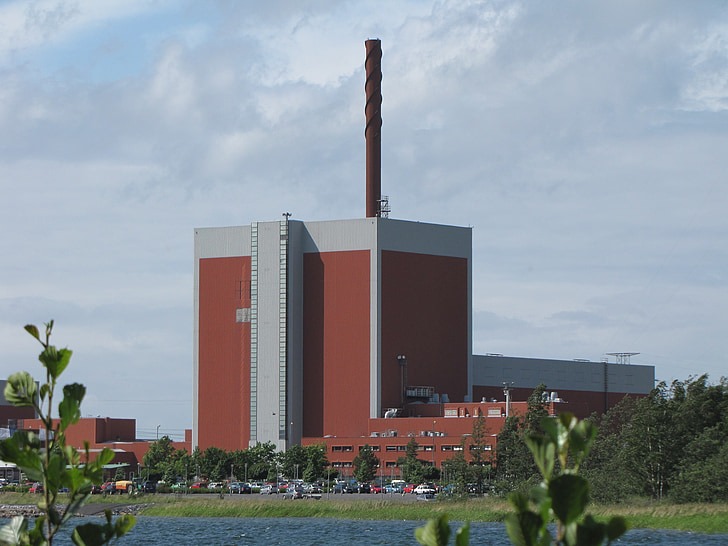 planta de energía nuclear, Finlandia, energía, energía nuclear, fisión nuclear, nuclear, radiación