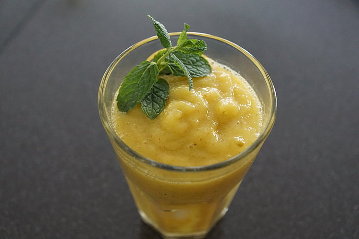 Smoothie, fruits, mangue, PEAR, pomme, alimentaire