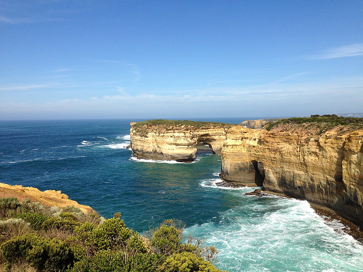 port campbell, Australia, sjøen, steiner, natur, scenics, Rock - objekt