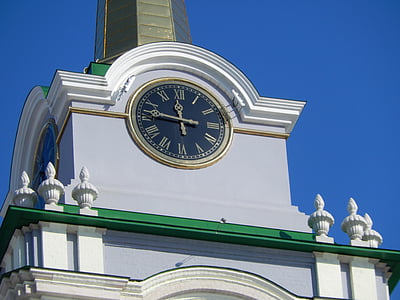 relógio, campanário, vitrine, Turismo, religião, Cristianismo, Igreja Ortodoxa