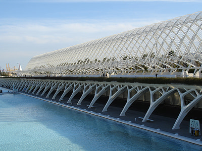 Oceanografic-akvaario, Valencia, arkkitehtuuri, Espanja