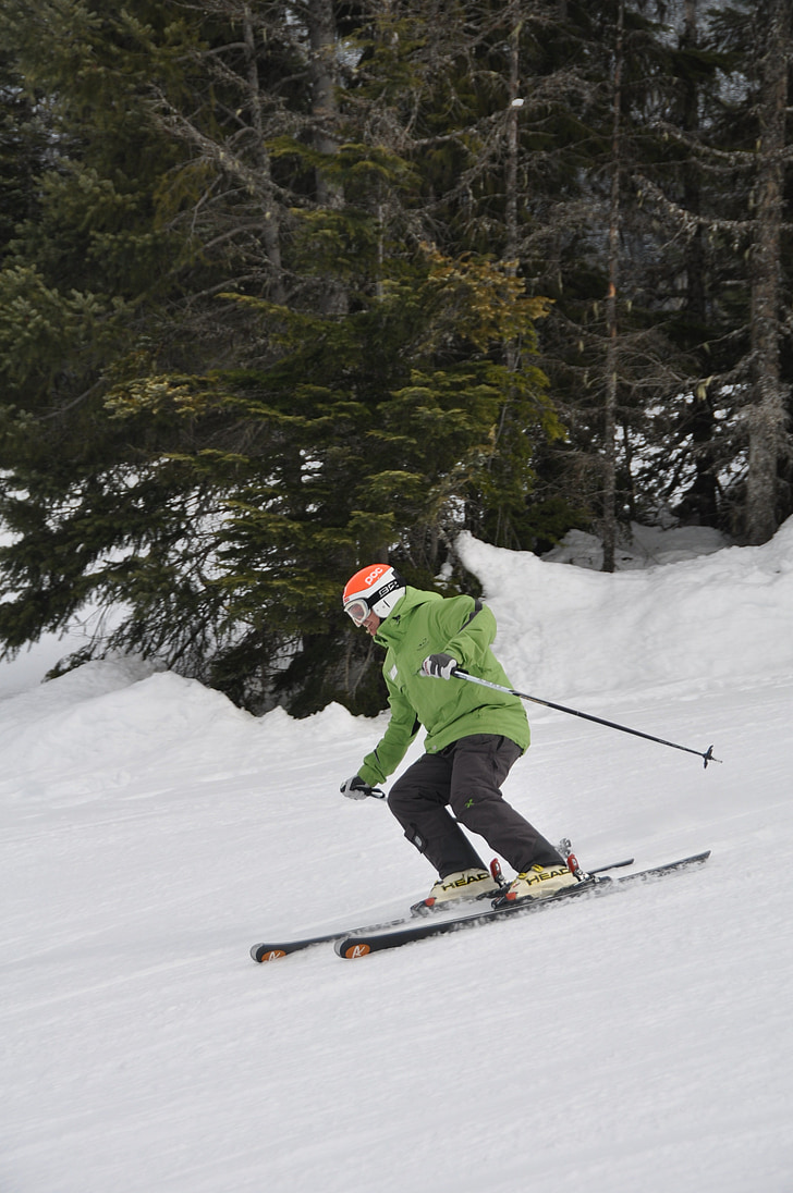 skiløb, Whistler, Canada, British columbia, vinter, Ski