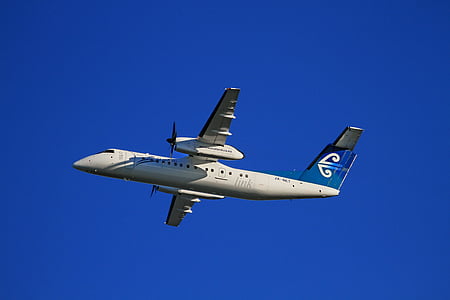 zrakoplova, klima Novi Zeland, avion, klima Nelsona, de havilland canada, DHC-8-311q dash 8, Auckland Zračna luka