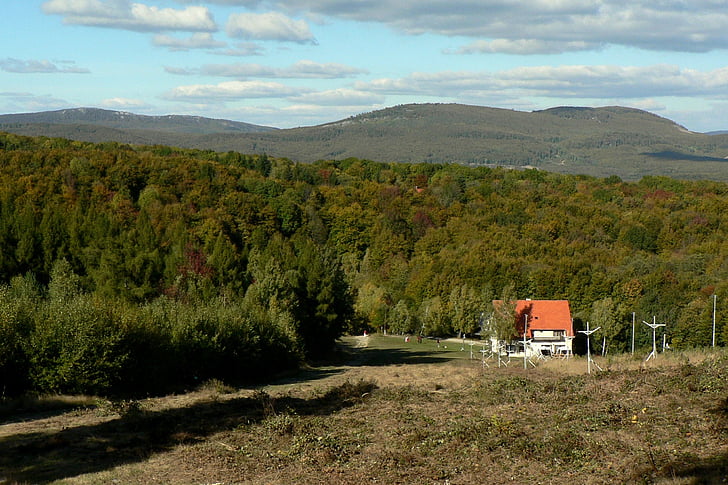 Eslováquia, Pequenos Cárpatos, floresta, Outono, zochova cottage, geldek, natureza