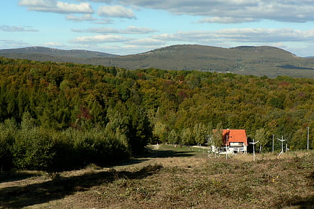 Σλοβακία, μικρά Καρπάθια, δάσος, το φθινόπωρο, zochova cottage, geldek, φύση