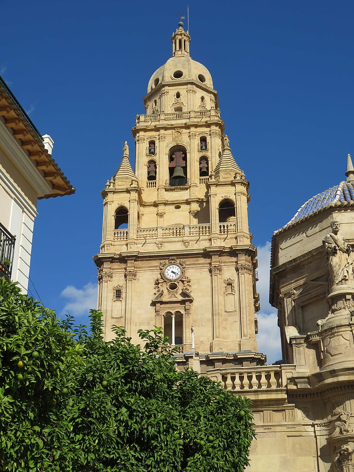 Murcie, Espagne, Cathédrale, Église, baroque