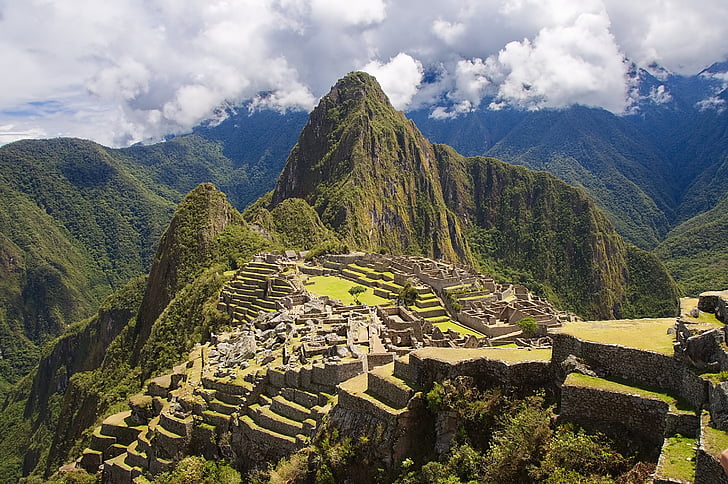 Перу, горы, Мачу-Пикчу, пейзаж, Природа, История, древние