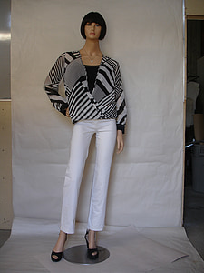 mode, etalagepop, textielontwerp, ontwerp, blouse
