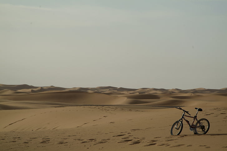ørken, sand, landskab