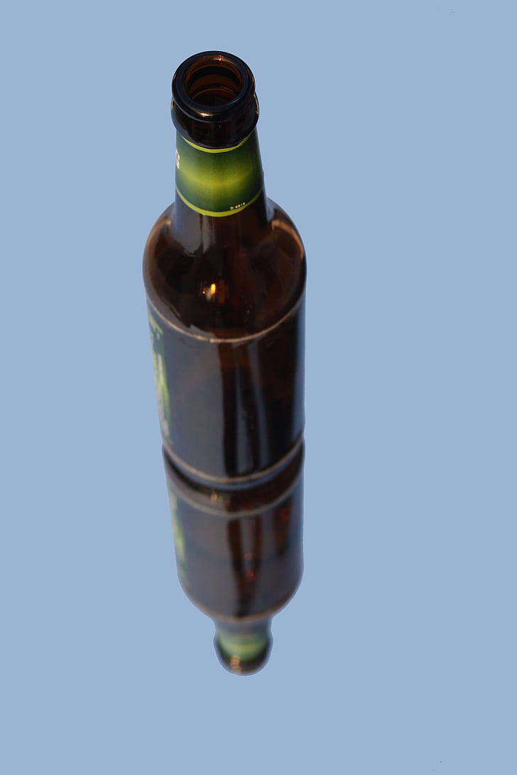 beer bottle, bottle, beer, brown, plastic, alcohol, drink