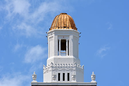bell tower, steeple, church, tower, bell, architecture, building
