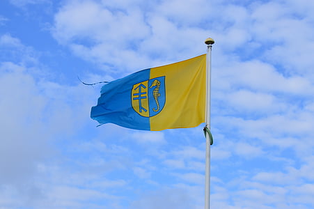 Hiddensee, flag, våbenskjold
