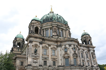 Dome, Berliini, katedraali, kirkko, Saksa, muistomerkki