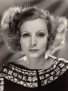 Greta Garbo, Schauspielerin, Jahrgang, Filme, bewegte Bilder, Monochrom, schwarz / weiß
