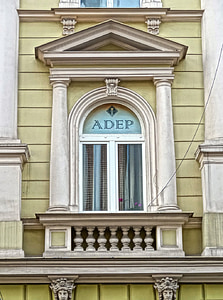 Bydgoszcz, finestra, facciata, Casa, costruzione, Polonia, architettura