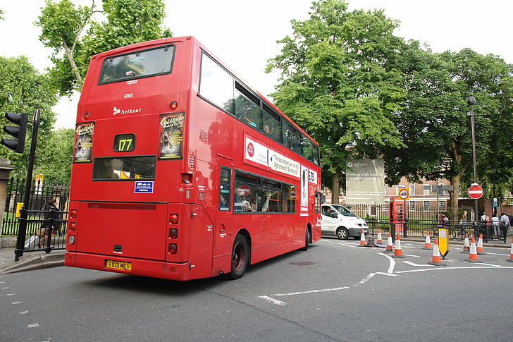 รถบัส, ลอนดอน, อังกฤษ