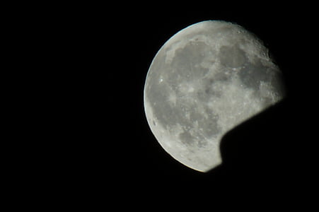 месец, нощ, тъмно, Луната, астрономия, пълнолуние, лунната повърхност