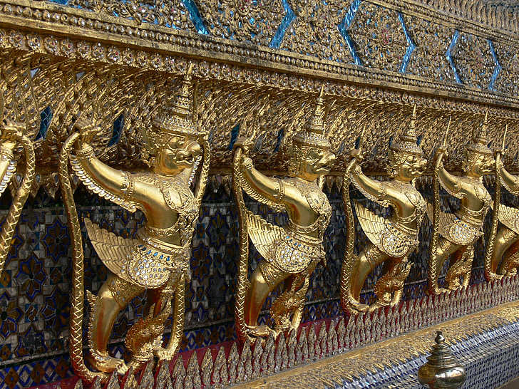 Thailand, religion, Bangkok, traditionella, Royal