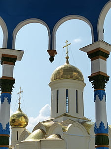 sergiev posad, russia, sagorsk, golden ring, monastery, church, architecture