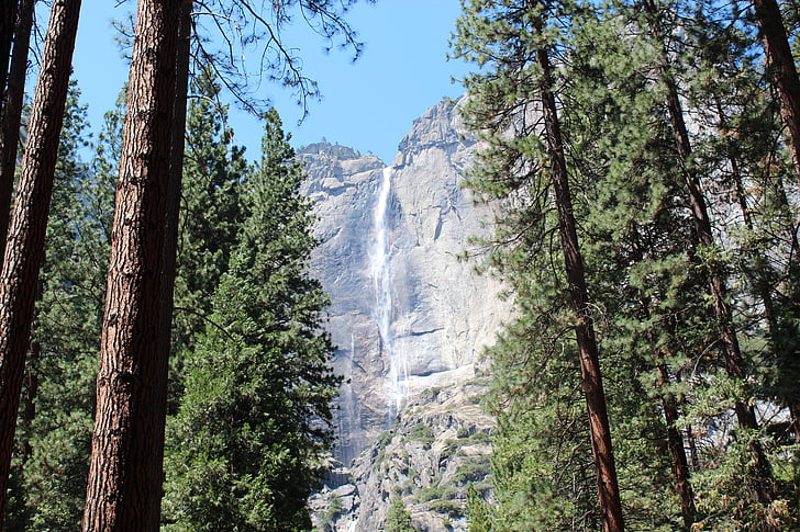 Yosemitský park, Yosemite, Yosemitský národní park, nás, San francisco, Les, Hora