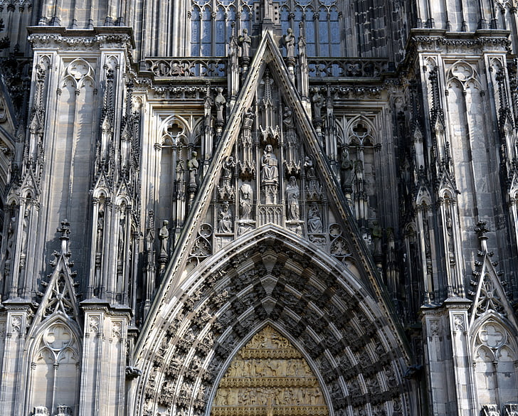 Dom, Kastil Cologne, Landmark, Gereja, Kekristenan, iman, Katolik
