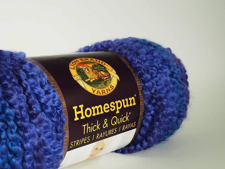 yarn, homespun, crochet