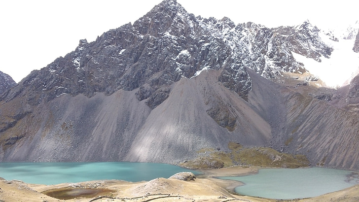 Peru, bergen, naturen, utanför, landskap, landsbygd, Mountain