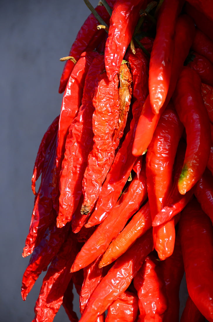Chili, kuuma, punainen, Spice, Kiina