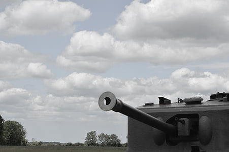 char, tank, military, normandy, second world war, war, sky