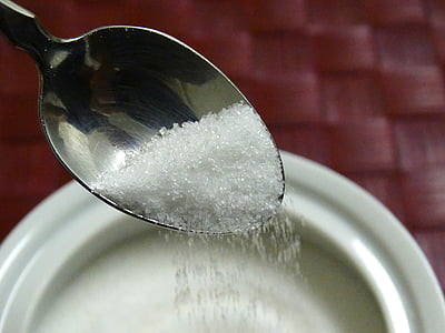azúcar, por goteo, cuchara de, cubiertos, edulcorantes, dulce, alimentos