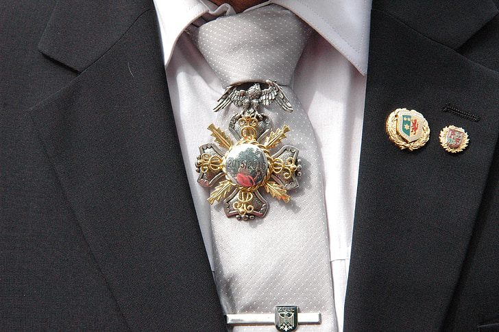 shooting club, champion shot, order, royal silver, badge, award, tradition dusseldorf