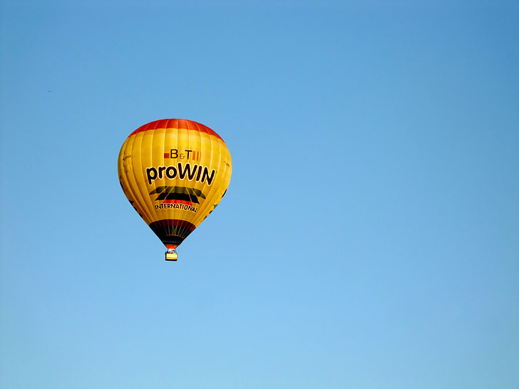 latać, balon, niebo, float, lot balonem na gorące powietrze, Spadaj, Sporty lotnicze