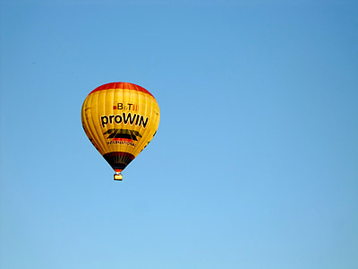 voar, balão, céu, carro alegórico, passeio de balão de ar quente, Vá embora, esportes de ar